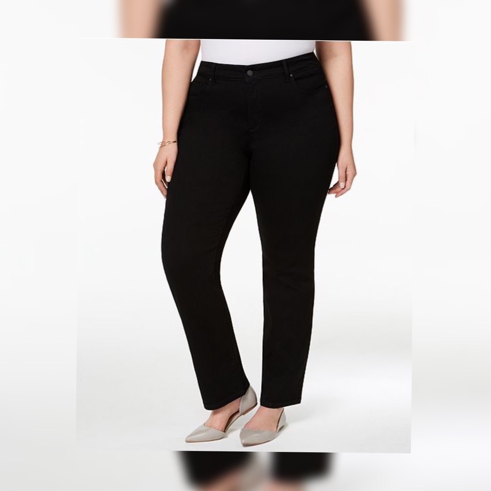 Charter Club Plus Size Straight-Leg jeans